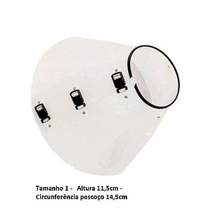 Colar Elizabetano Branco N1