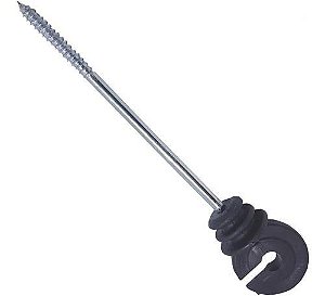 Isolador Gancho Longo C/25 Unid. Baspan