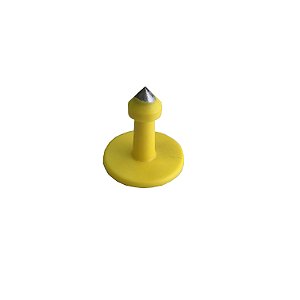 Macho P/brinco Com Ponta Metalica Amarelo
