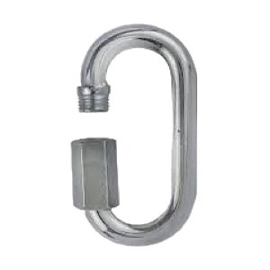 Mosquetao Oval C/rosca 5mm