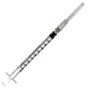 Seringa Insulina 01 Ml 13 X 4,5 Descarpack