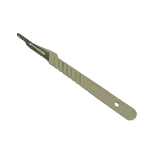 Bisturi C/cabo Plastico Descartavel no 24 Cirudesc