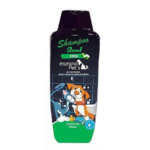 Shampoo/condicionador Murano Pets Coco700ml