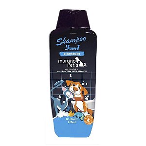 Shampoo/condicionador Murano Pets Clareador 700ml