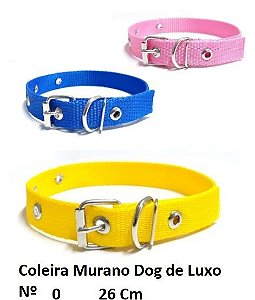 Coleira Nylon N.0 (dog Luxo)