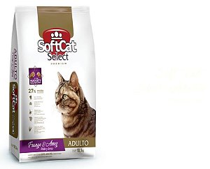 Racao Soft Cat Select Premium 10,1kg