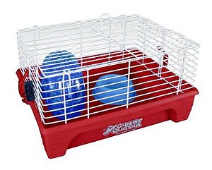 Gaiola Hamster Home Vermelha H-09 B-1