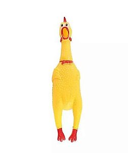Brinquedo Frango Sonoro Gritador Grande