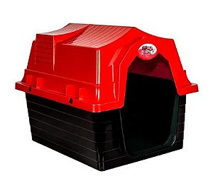 Casinha Pet Au Nr-2 Vermelha Jp2157