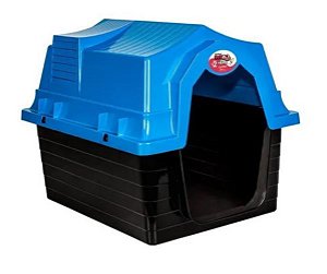 Casinha Pet Au Nr-2 Azul Jp2156