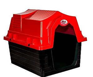 Casinha Pet Au Nr-3 Vermelha Jp262