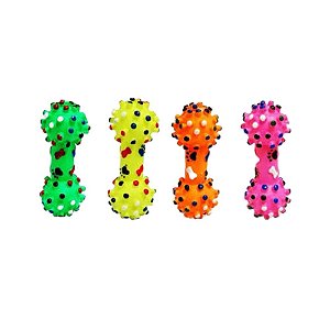 Brinquedo Vinil Halteres Patinhas Cravo Gig