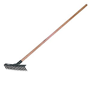 Ancinho Reforcado 12 Dentes Com Cabo