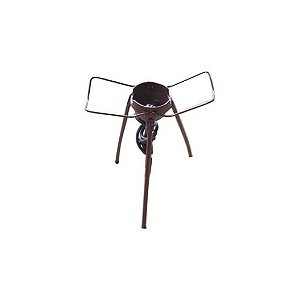 Aquecedor Gas 2 Bocas Peq Metalpec Vermelho