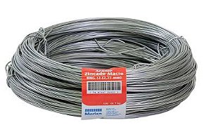 Arame Zincado Macio Bwg 14 2,10mm 1kg