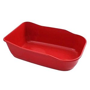 Bandeja Duracat Luxo Vermelha (durapets)