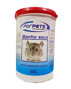 Banho Seco Aromatizado P/roedores 800g