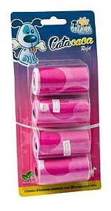 Refil Cata Caca Rosa C/4 Bobinas-Dog 094