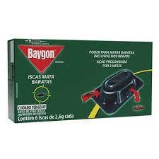 Baygon Iscas Mata Baratas 6un Unidade