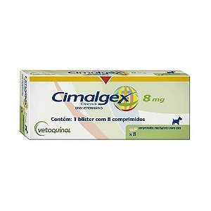 Cimalgex 8mg C/ 8cp Vetoquinol