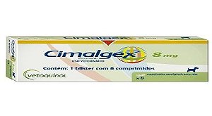 Cimalgex 8mg C/ 8cp Vetoquinol