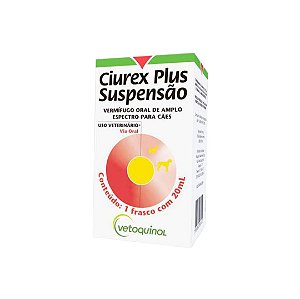 Ciurex Plus Suspensao 20ml Vetoquinol