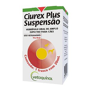 Ciurex Plus Suspensao 20ml Vetoquinol