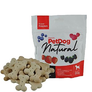 Biscoito Pet Dog Crock Natural Frutas 150g