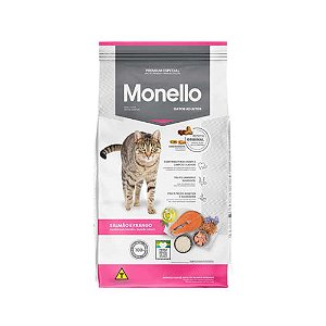 Racao Monello Cat Salmao e Frango 1kg
