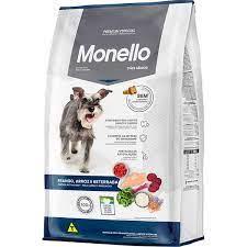Racao Monello Dog Senior Frango Arroz e Beterraba 15kg