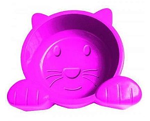 Comedouro Face Cat 600ml Lilas (pet Inje