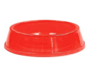 Comedouro Gato Glitter 160ml Vermelho