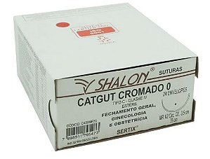 Catgut Cromado No. 0 C/ag - Unidade