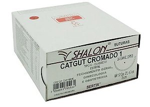 Catgut Cromado No. 1 C/ag - Unidade