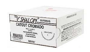 Catgut Cromado No. 3-0 C/ag - Unidade