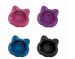 Comedouro P/gatos Face Cat Zooplast 130ml