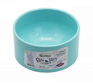 Comedouro Pote P/ Cao Slim Gg Verde