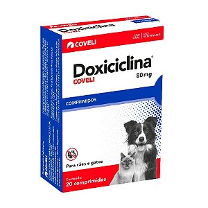 Doxiciclina Coveli 80 Mg 20 Compr