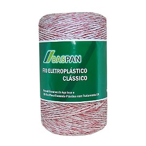 Fio Cerca Eletroplastico Baspan Classico 500 Mt