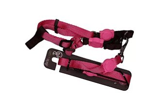 Peitoral Guia Austra Neon m - Bicho Com Luxo