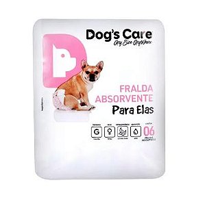 Fralda Femea Dogs Care G C/6un
