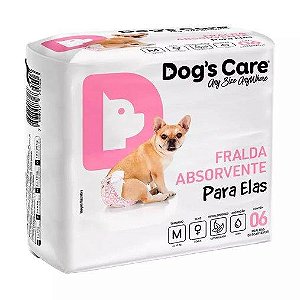 Fralda Femea Dogs Care m C/6un