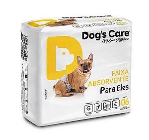 Fralda Macho Dogs Care G C/6un
