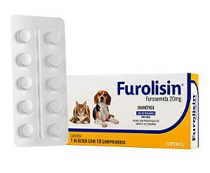 Furolisin 20mg 10cp Vetnil