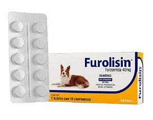 Furolisin 40mg 10cp Vetnil