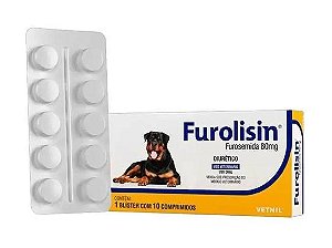 Furolisin 80mg 10cp Vetnil