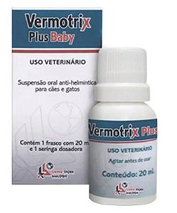Vermotrix Plus Baby 20 Ml Suspensao