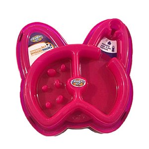 Bebedouro Comedouro 3x1 Dogger  Rosa