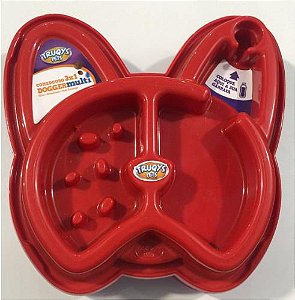 Bebedouro Comedouro 3x1 Dogger Vermelho