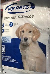 Tapete Higienico Forpets 80 X 60cm C/30unid.
